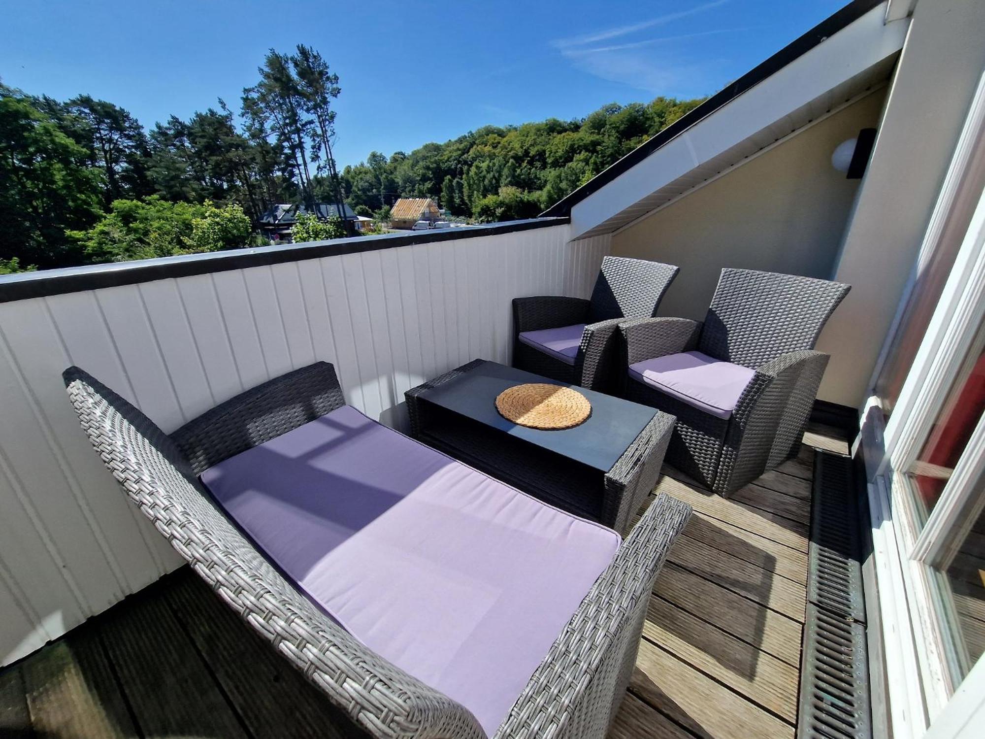 Duenenpark Binz - Komfortplus Ferienwohnung Mit 1 Schlafzimmer Und Balkon Im Dachgeschoss 231 Kültér fotó